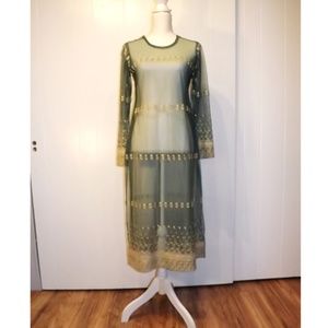 Sheer Boho Indian Tunic